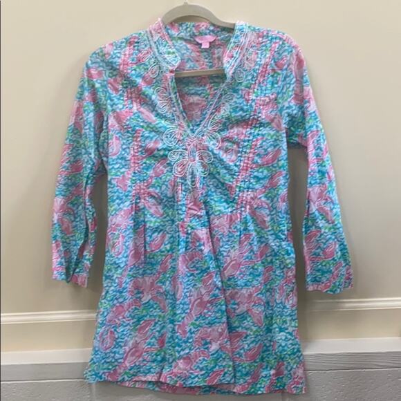 Lilly Pulitzer Tops - Lilly Pulitzer medium crab print top